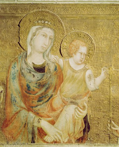 Madone et Enfant - Simone Martini